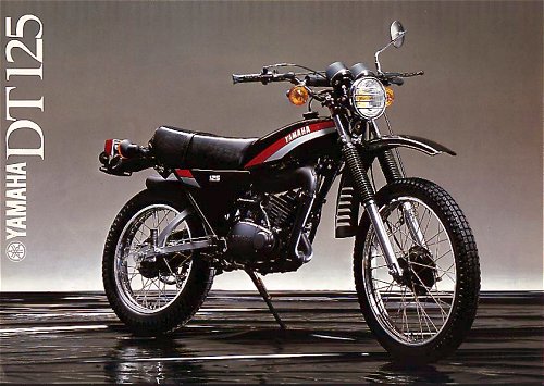 moto yamaha dtmx 125