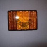 Catadioptre rectangulaire orange CHAPPY 50 d'origine Yamaha tres rare